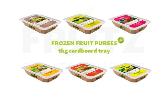 Frozen fruit puree 100% fruit