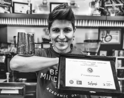 Carmen Clemente - 2020 Italian Latte Art Champion